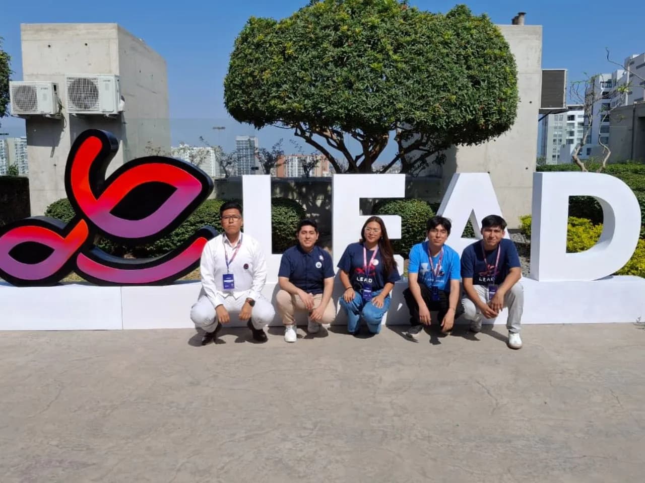 LEAD university chapter students